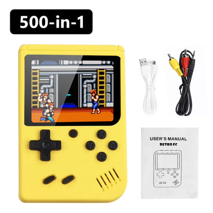 500 Games in One Portable Mini Electronic Video Game Player Kids Electronic Game Toy for Children Handheld Game Console