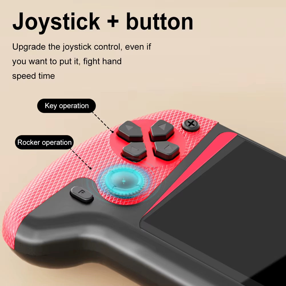 Retro Handheld Game Console 3.5Inch LCD Screen Built-In 500 Games Gaming Console 1200Mah Nostalgic Game Console for Kids Adults