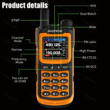 2026  UV-G30 Pro Walkie Talkie Long Range Portable 1000 Channel Ham FM Radios UHF VHF USB-C Charge 2-Way Radio Waterproof