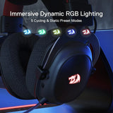 H510 PRO Zeus-X RGB Wireless Gaming Headset 7.1 Surround Sound 53MM Audio Drivers Multi Platforms Headphone