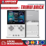 BRICK Handheld Game Console 3.2'' IPS Screen Linux System  UI Metal Back Panel Key LED Lighting Free Keycap Gifts
