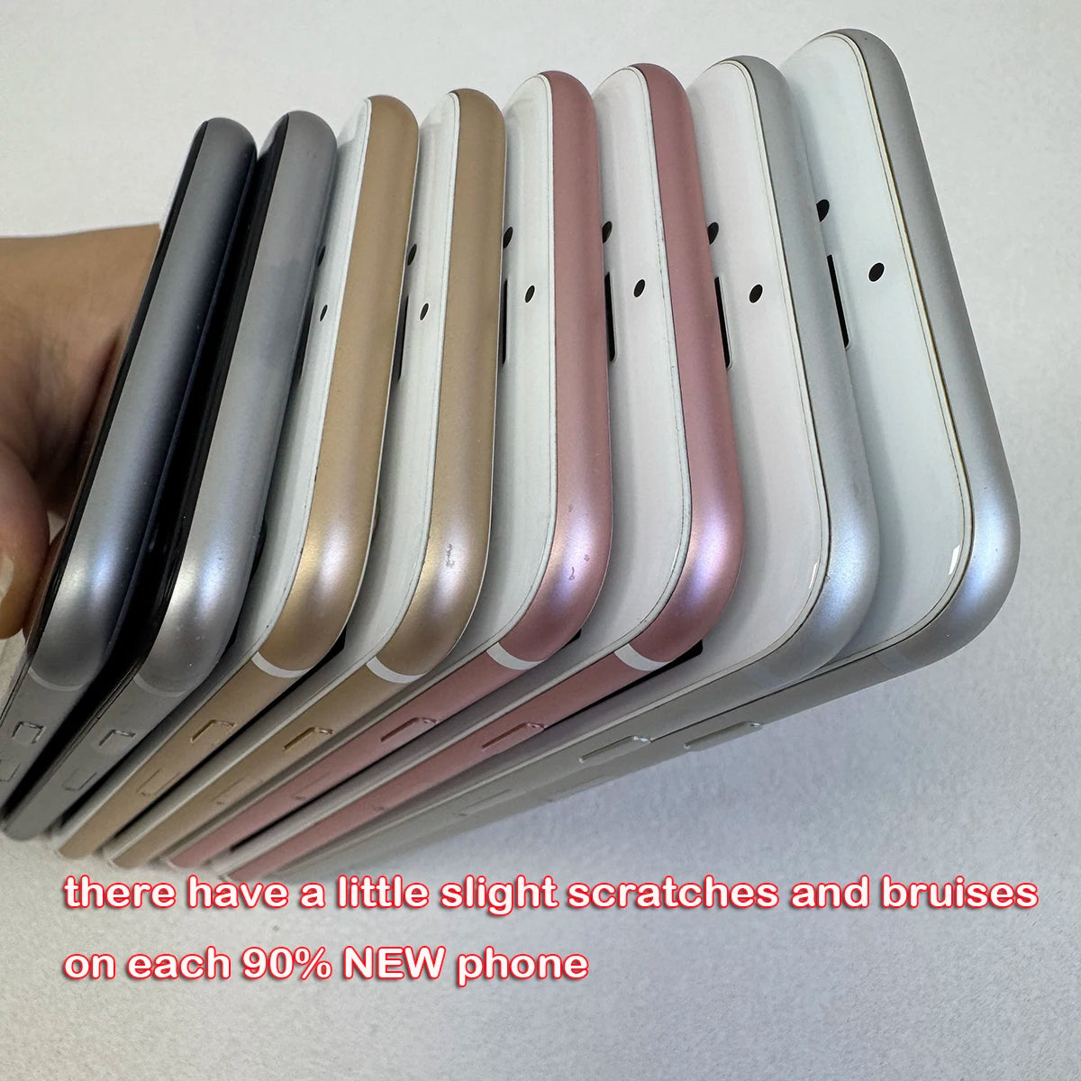 Original  Iphone 6S Mobile Phone 16/64/128GB ROM 2GB RAM 12MP 4G LTE 4.7" Unlocked IOS Cellphone