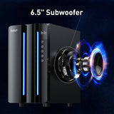 Home Theater System 800 Watts Peak Power 6.5" Subwoofer 5.1/2.1 Surround Sound Stereo Bluetooth Speakers Systems for TV