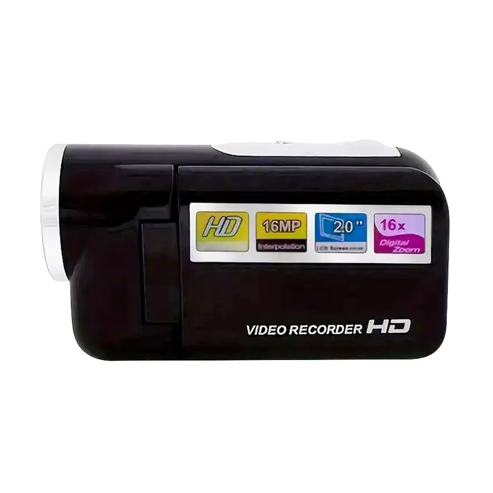 Vlog Camera 1080P Full HD 16 Million Pixels DV Camcorder Digital Video Camera 16X Digital Zoom Camera with Fill Light New Gifts