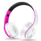 Men Gift Gold Wireless Headphones Bluetooth Earphone Stereo Headset Game with Build-In MIC with Universal for Android and Ios