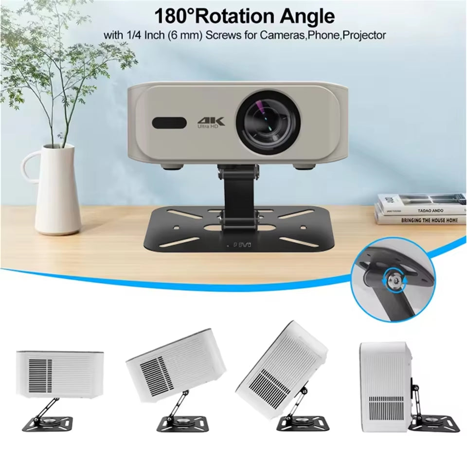 2025 New 4K Projector Built in 5W Speaker 1920*1080P Android 11 Home Theatre 10000 Lumens Wifi6 BT5.2 Outdoor Portable Projector
