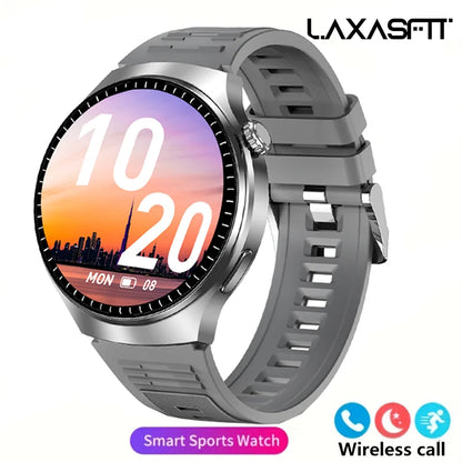 New Men'S Smart Watch HD Screen Heart Rate Bluetooth Call NFC Smartwatch for 2025 Men Women Holiday Gifts