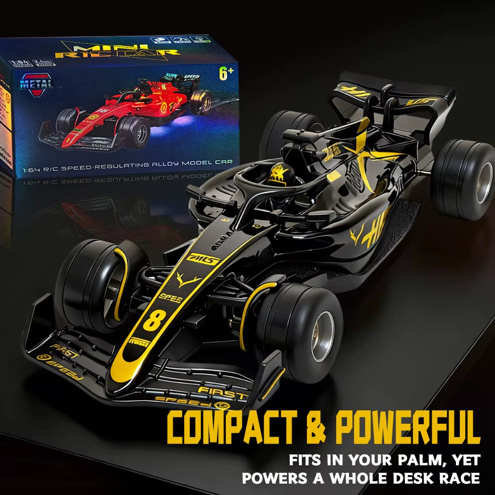 1:64 Scale RC Drift Car - 4WD Mini RC Toy Car, Sporty, Stylish, Streamlined Design, Perfect Holiday Gift for Kids and Adults