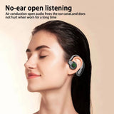 Bluetooth 5.4 Wireless Headphones, Long Battery Life, Single-Ear Digital Display, Sports, Sleep and Music Headphones
