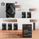 Surround Sound Systems Wireless Rear Satellite Speakers - 800W 6.5Inch Subwoofer 5.1/2.1 Channel Home Theater Systems with ARC Optical Bluetooth Input