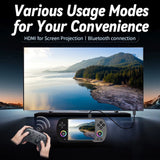 RG40XX H Handheld Games Console 4.0" IPS Screen Linux 64-Bit Multicolor LED Lights Retro Gaming Console over 5000 Games