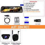10" Dash Cam 2K Car Dvr Auto WIFI Mirror Stream Optioanl1080P Rearview Black Box Dashcam Camera Night Vision Drive Recorder
