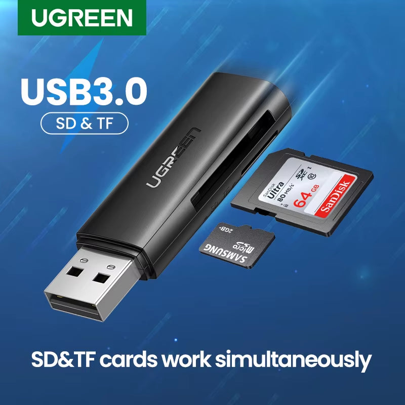Card Reader USB 3.0 to SD Micro SD TF Memory Card Adapter for PC Laptop Accessories Multi Smart Cardreader Card Reader