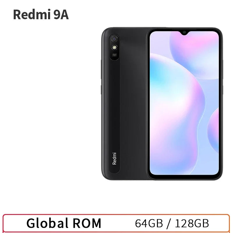 Redmi 9A Smartphone 64GB 128GB Global Rom Cellphone 5000Mah 6.53 Inch MTK Helio G25 Octa Core 13MP Smart Phone CN Version
