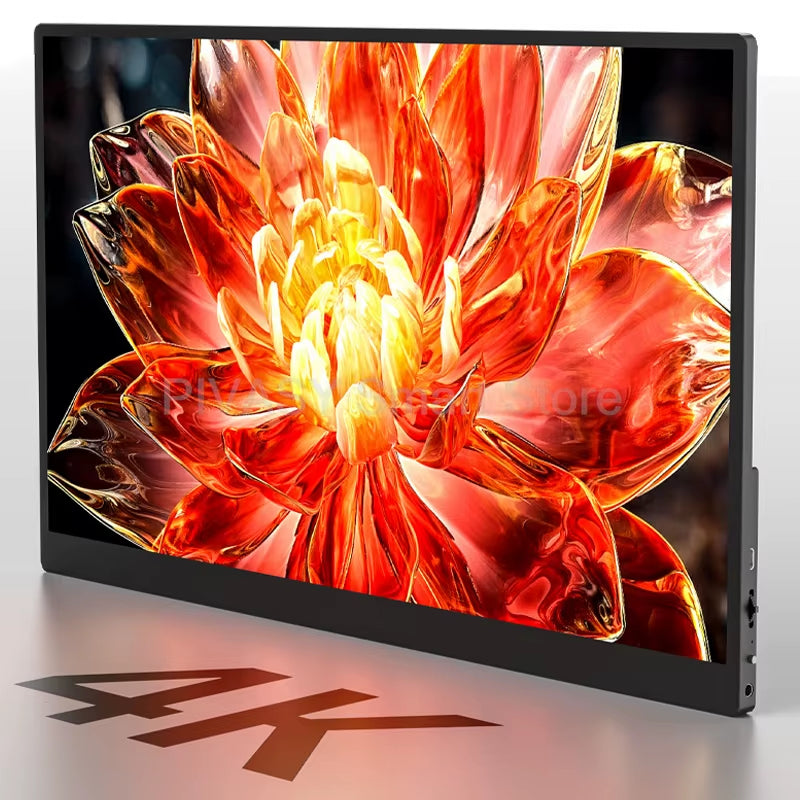 17.3 Inch 4K Touch Portable Monitor PS5 Expansion Screen IPS HD PC Secondary Display 100%DCI-P3 Color Gamut 500Nit Brightness