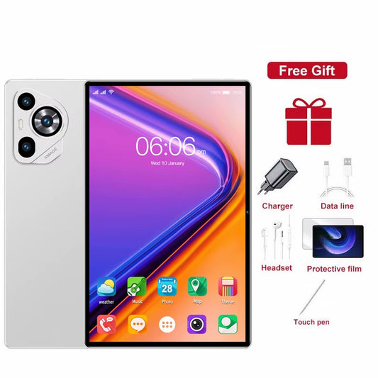 New M70 plus Tablets Case for 5G Dual SIM Android Global Version 11.6Inch Face Recognition Tablet PC 2025 for Children'S Kid