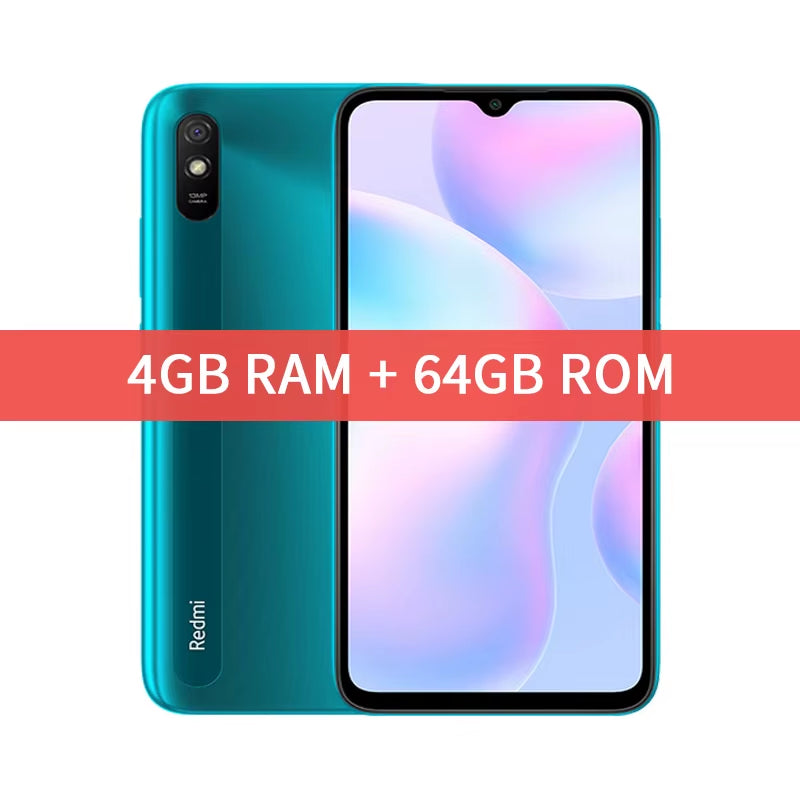 Smartphone  Redmi 9A Global Rom 4GB/6GB 64GB/128GB 5000Mah 6.53 Inch MTK Helio G25 Octa Core 13MP 4G Smartphone Used Phone