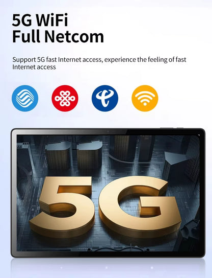 2025 Global Edition 14-Inch Android Tablet! 20GB RAM + 1TB Storage, 5G Dual SIM, 12900Mah Battery for Extended Use
