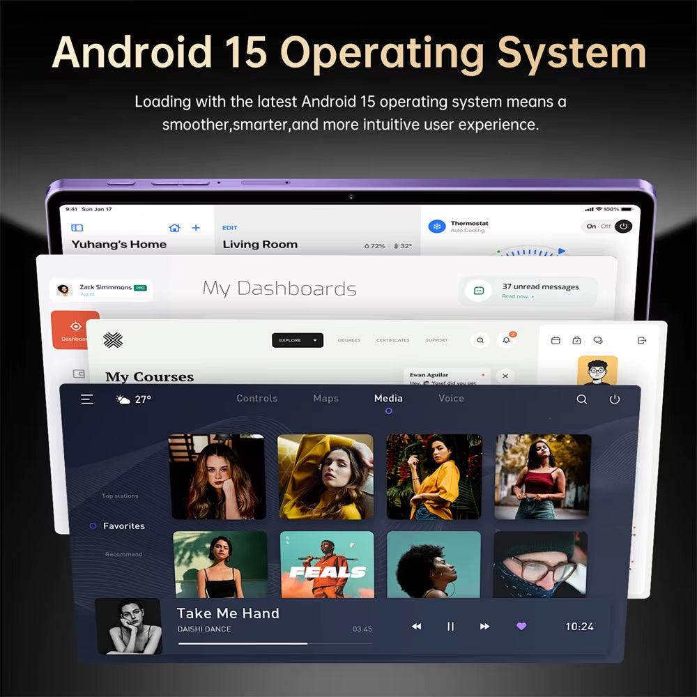 2025 Original Tab Pad 7S Pro 10" Android 15 Tablets Global Snapdragon 8 Gen3 22GB+2TB Tablet PC 10000Mah 5G Dual SIM Kids Tablet