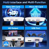 UHD Android 13 Smart TV Box Qualcomm 8-Core Wireless Carplay Android Auto Adapter GPS HDMI Video Output Carplay Ai Box