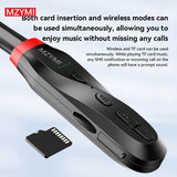 MZYMI I35 Wireless Earphone Bluetooth5.1 Neckband in Ear Headphone 9D Hifi Stereo Sport Running Headset for Android Ios