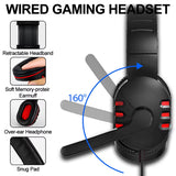 Esports Set 4 in 1 Kit Wired RGB Backlit Gaming Keyboard and Mouse Headset Combo,Rainbow LED Backlit Wired Keyboard for Gamer