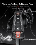 AWATRUE EH05 Wired USB Headset with Noise Cancelling Microphone Lightweight In-Line Control Enhanced Sound for PC Laptop