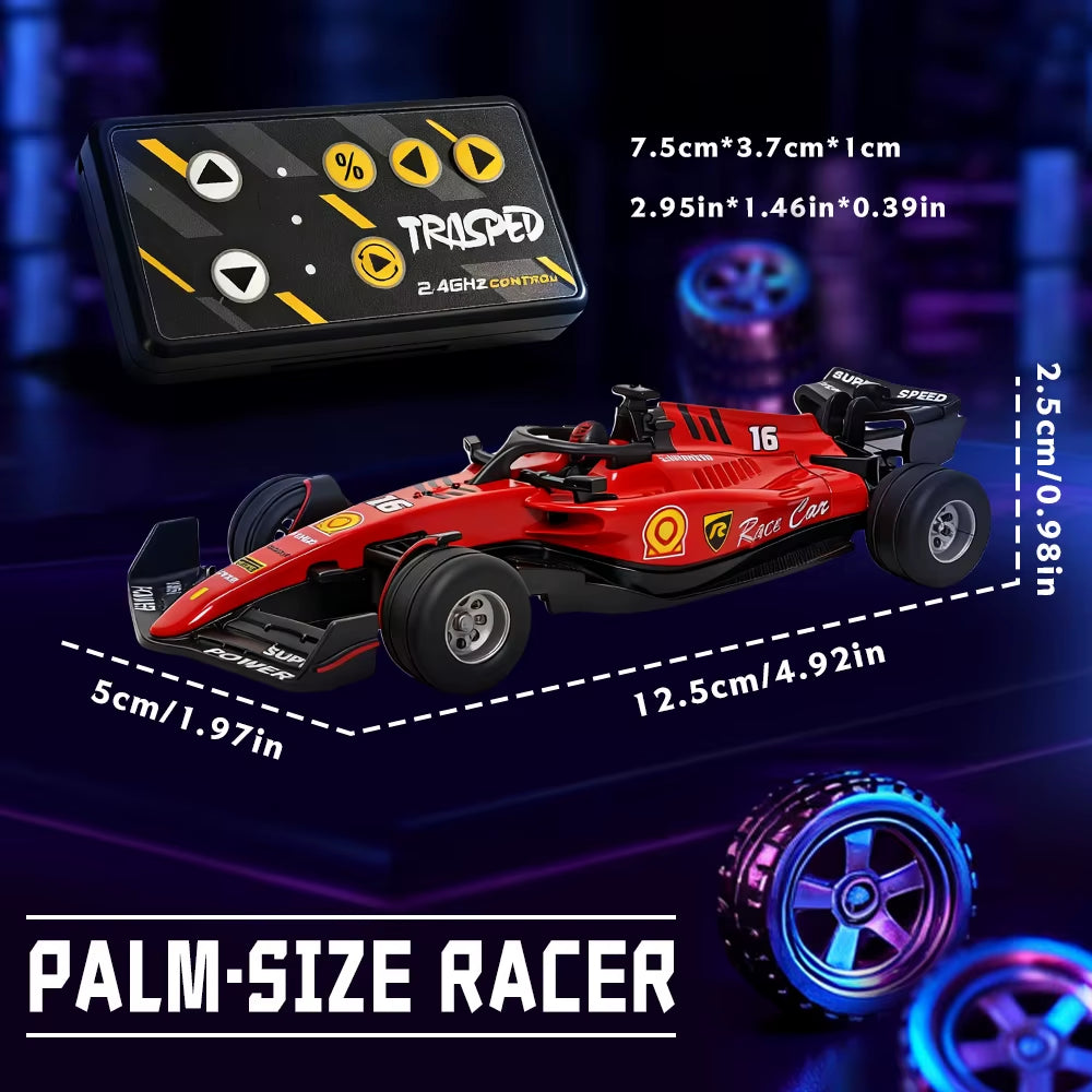 1:64 Scale RC Drift Car - 4WD Mini RC Toy Car, Sporty, Stylish, Streamlined Design, Perfect Holiday Gift for Kids and Adults