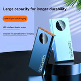 500000Mah 120W High Capacity Power Bank Super Fast Charge Powerbank Digital Display Portable Battery Charger for Iphone Samsung