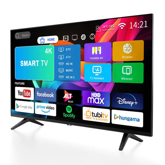 Brand New 32" 43" 50" 55" 60" 65" 75" 85" Plasma LED Smart TV with Inteligente Android 14 4K Ultra HD 85 Pulgadas Wifi