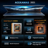 ACEKAMAS 15.6"  Core I7 6500U I3 6100U Laptop Computer Windows 11 Pro 16GB DDR4 1TB SSD Notebook PC Portable Laptops Gaming