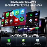 2025  Android Tv Box Lite Carplay Android Auto Wireless Adatper for Car Media Player Netfilx Youtube IPTV Spotify HDMI