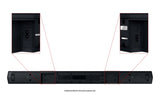 B-Series 4.1.CH Soundbar & Rear Speakers with Subwoofer, Bluetooth, HW-C47M/ZA 2023