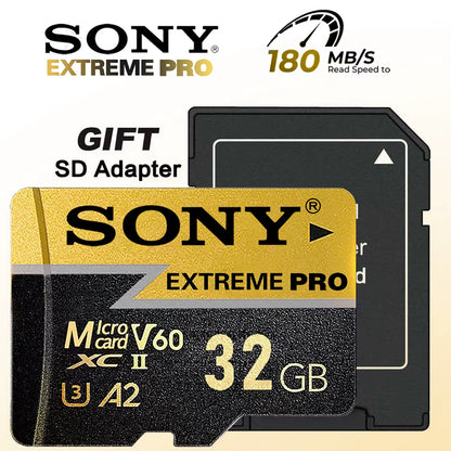 Extreme Pro Micro TF SD Card 128GB SD Memory Card High Speed 256GB 512GB 1TB A2 U3 Mini Flash Cards for Phone Camera PC