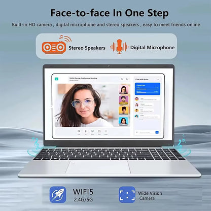 15.6"  Core I9 10980HK Laptop Computer PC 16GB DDR4 1TB SSD I9 Laptops Windows 11 Pro Office Fingerprint Unlock Notebook PC