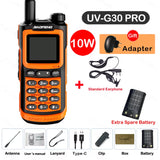 2026  UV-G30 Pro Walkie Talkie Long Range Portable 1000 Channel Ham FM Radios UHF VHF USB-C Charge 2-Way Radio Waterproof