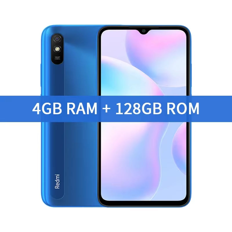 Redmi 9A Smartphone 64GB 128GB Global Rom Cellphone 5000Mah 6.53 Inch MTK Helio G25 Octa Core 13MP Smart Phone CN Version