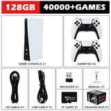 GB5 Video Game Console 256GB/128GB/64G 50000 + Retro Games HD TV Game Box 5 Two Gamepads for PS1/PPSPP/MAME Arcade Gaming Stick
