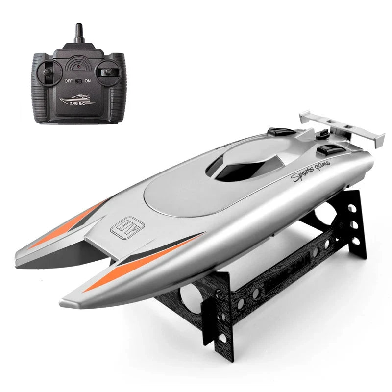 2.4G RC High Speed Racing Boat Waterproof Double Motor Remote Control Professional Speedboat 805 Gifts Toys for Boys