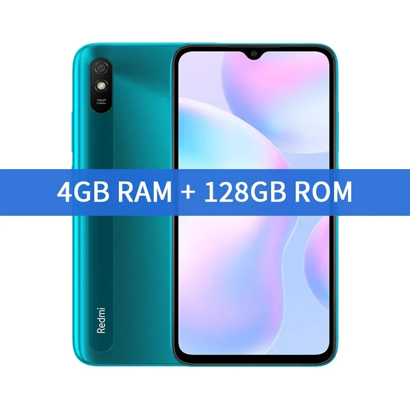 Redmi 9A Smartphone 64GB 128GB Global Rom Cellphone 5000Mah 6.53 Inch MTK Helio G25 Octa Core 13MP Smart Phone CN Version