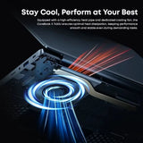 CHUWI Corebook X Gaming Laptop 14.1 Inch 2K IPS Screen  R5-7430U 16GB DDR4 RAM 512GB SSD Windows 11 Wifi6 Notebook Computer