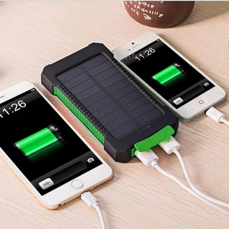 120W 500000Mah Solar Power Bank Portable Large Capacity Super Fast Charging Outdoor External Battery for Iphone 17/16/15