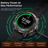 Original  TANK T3 Smart Watch for Men Military Smartwatch Women Digital Fitness Watches AMOLED AI Voice AOD Bluetooth