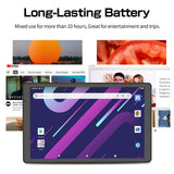 Tablet 10 Inch Android 12 32GB ROM 512GB Expand Tablets, 2GB RAM Wi-Fi 6 Tablet PC with 1.6Ghz Quad Core CPU, 10.1 Inch