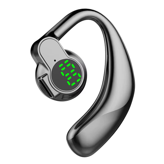 Bluetooth 5.4 Wireless Headphones, Long Battery Life, Single-Ear Digital Display, Sports, Sleep and Music Headphones