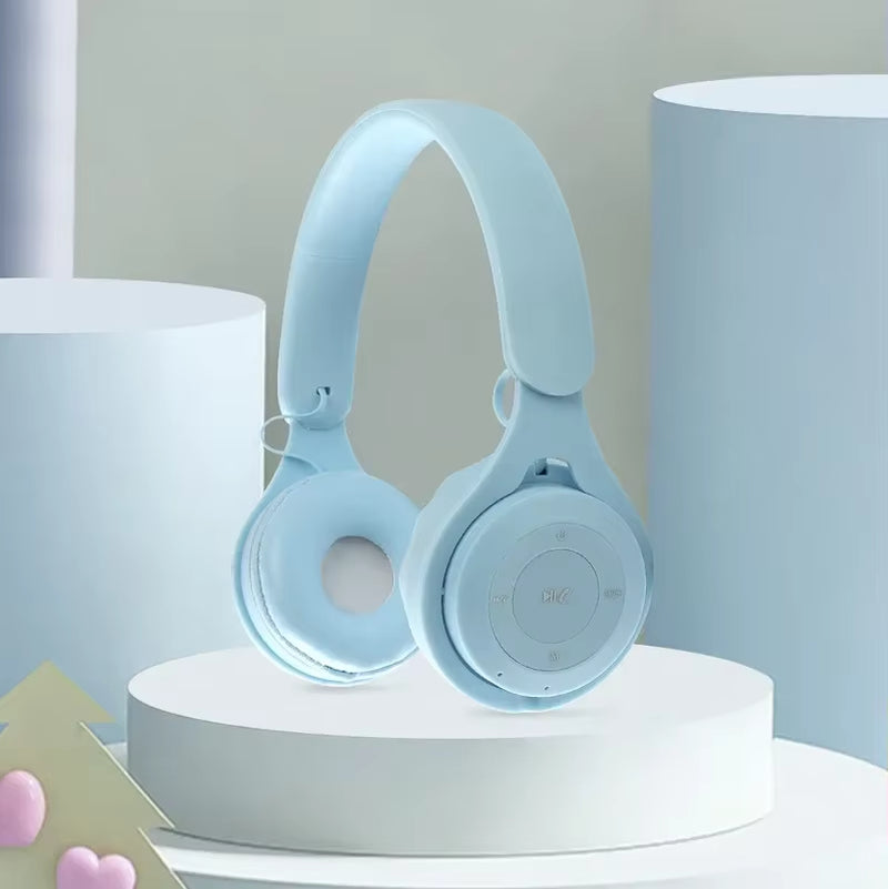 Stereo Y08 Headset 5.3 Bluetooth Headset Folding Wireless Sports Earphone Gaming Headsets Over-Ear Headphones for Android Ios