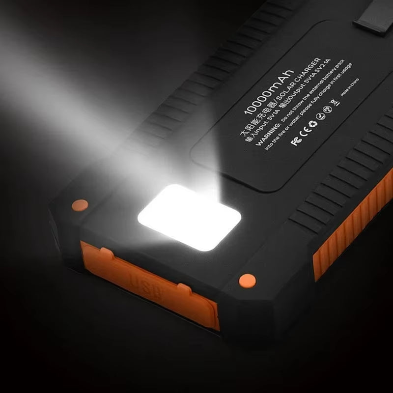 120W 500000Mah Solar Power Bank Portable Large Capacity Super Fast Charging Outdoor External Battery for Iphone 17/16/15