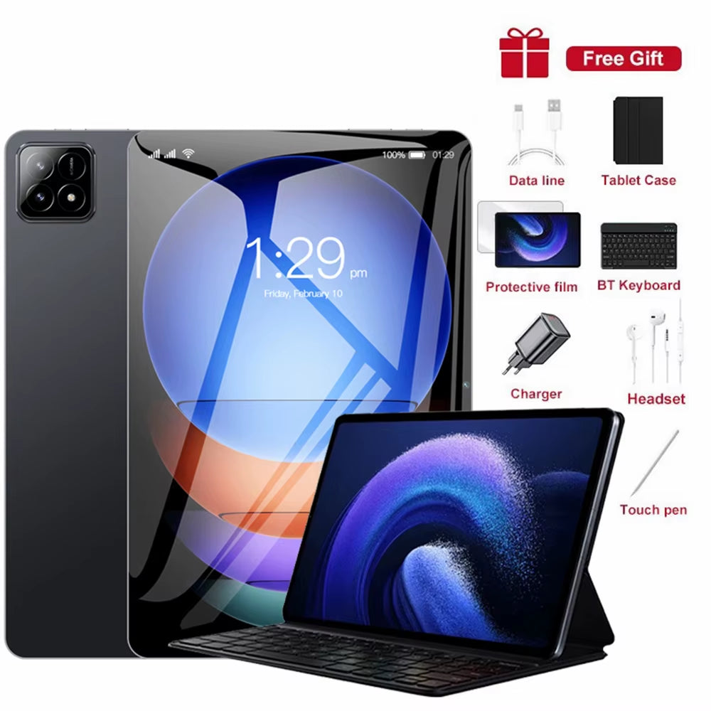 2025 Original Pad 7S Pro Tablet PC 11Inch Snapdragon 8 Gen3 Tab 22GB+2TB Android 14 Tablets 20000Mah 5G Dual SIM Wifi GPS Google