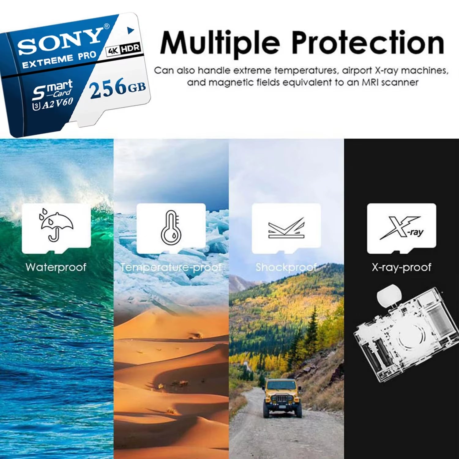 1024GB SD Memory Card High-Speed Micro TF Card 512GB 256GB 128GB 64GB A2 V60 U3 for Phone Camera PC