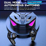 Wireless Bluetooth Headphones with LED Battery Display and Charger Case HIFI Sound Quality Music Game Sports Headphon